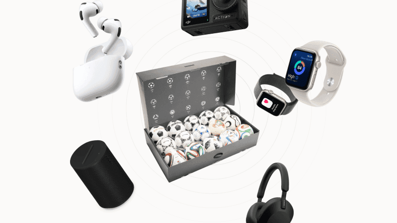 Selection of prizes